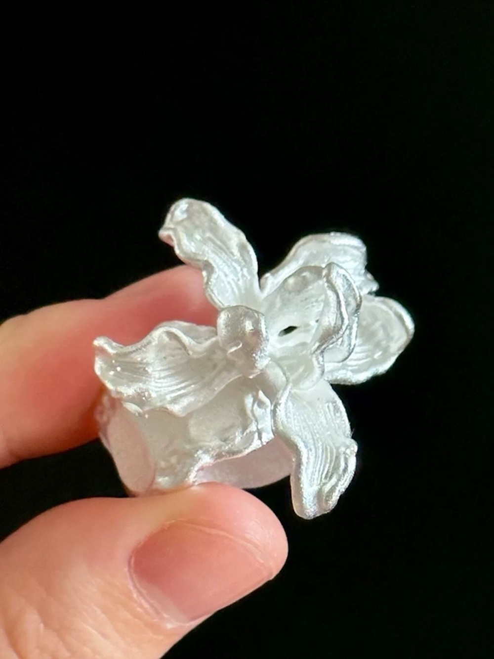 Floral Statement Handmade Ring